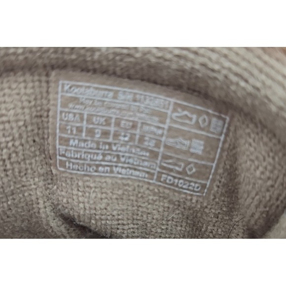 Koolaburra UGG Sundell Fuzz EUC W/11 Chukka Tan Faux Fur High Top Sneaker EUC - Picture 11 of 15